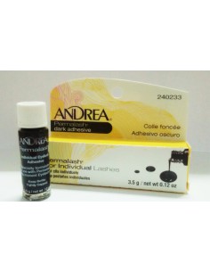 Andrea adhesivo para pestañas individuales o grupos color oscuro